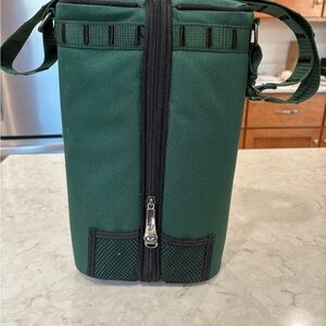 Forest Green Portable Wine carrier